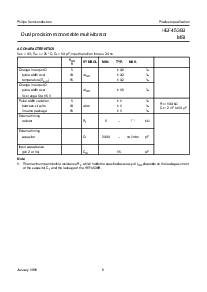 浏览型号HEF4538B的Datasheet PDF文件第6页