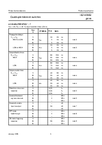 浏览型号HEF4066B的Datasheet PDF文件第5页