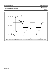 浏览型号HEF4040B的Datasheet PDF文件第5页