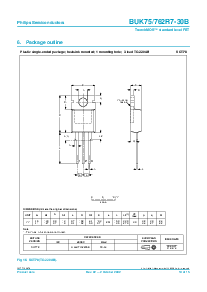 浏览型号BUK752R7-30B的Datasheet PDF文件第10页