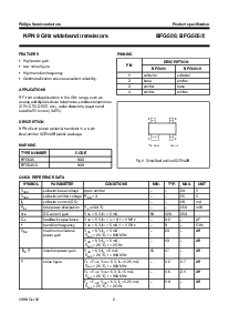 浏览型号BFG505X的Datasheet PDF文件第2页