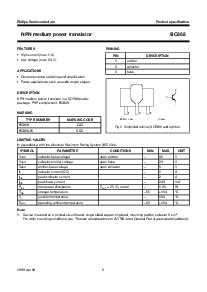 浏览型号BC868的Datasheet PDF文件第2页