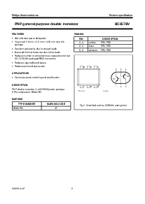 浏览型号BC857BV的Datasheet PDF文件第2页