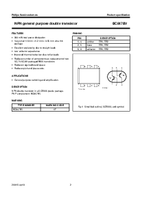 浏览型号BC847BV的Datasheet PDF文件第2页
