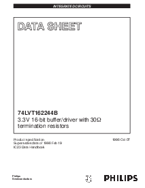 浏览型号74LVT162244B的Datasheet PDF文件第1页