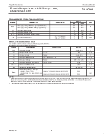 浏览型号74LVC161的Datasheet PDF文件第6页