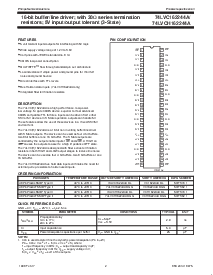 浏览型号74LVC162244A的Datasheet PDF文件第2页