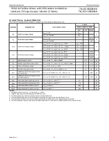 浏览型号74LVC162244A的Datasheet PDF文件第5页