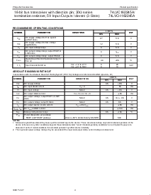 浏览型号74LVC162245A的Datasheet PDF文件第4页