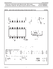 浏览型号74LVC162245A的Datasheet PDF文件第7页