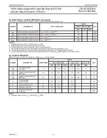 浏览型号74LVCH16374A的Datasheet PDF文件第6页