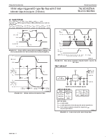 浏览型号74LVCH16374A的Datasheet PDF文件第7页