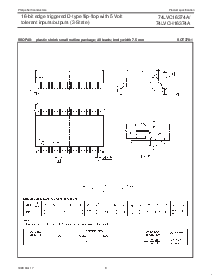 浏览型号74LVCH16374A的Datasheet PDF文件第8页