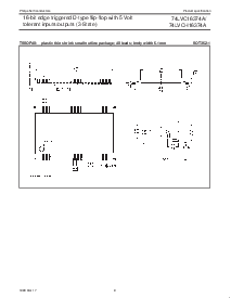 浏览型号74LVC16374A的Datasheet PDF文件第9页