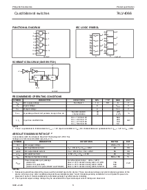 浏览型号74LV4066的Datasheet PDF文件第3页