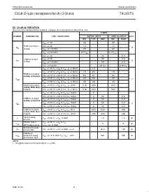 浏览型号74LV373的Datasheet PDF文件第5页