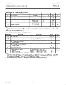 浏览型号74LV245的Datasheet PDF文件第4页