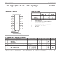 浏览型号74LV273的Datasheet PDF文件第4页