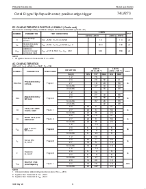 浏览型号74LV273的Datasheet PDF文件第6页