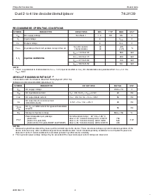 浏览型号74LV139的Datasheet PDF文件第4页