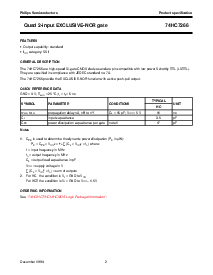 浏览型号74HC7266的Datasheet PDF文件第2页