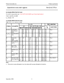 浏览型号74HC/HCT7731的Datasheet PDF文件第5页