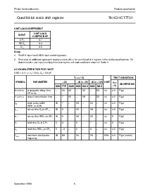 浏览型号74HC/HCT7731的Datasheet PDF文件第6页