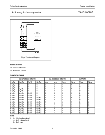 浏览型号74HC/HCT85的Datasheet PDF文件第4页