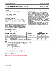 浏览型号74HC/HCT646的Datasheet PDF文件第2页