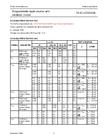 浏览型号74HC/HCT6323A的Datasheet PDF文件第5页