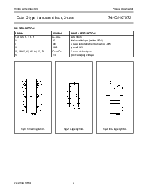 浏览型号74HC/HCT573的Datasheet PDF文件第3页
