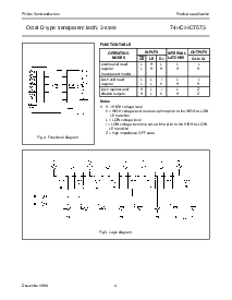 浏览型号74HC/HCT573的Datasheet PDF文件第4页