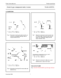 浏览型号74HC/HCT573的Datasheet PDF文件第7页