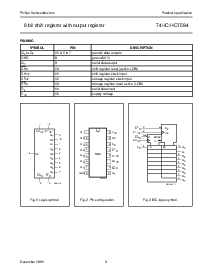 浏览型号74HC/HCT594的Datasheet PDF文件第3页