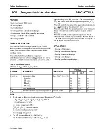 浏览型号74HC/HCT4511的Datasheet PDF文件第2页