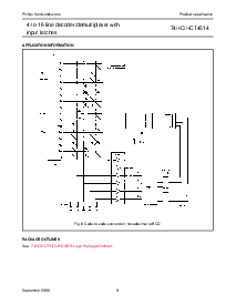 浏览型号74HC/HCT4514的Datasheet PDF文件第9页
