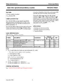 浏览型号74HC/HCT4520的Datasheet PDF文件第2页