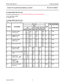 浏览型号74HC/HCT4520的Datasheet PDF文件第5页