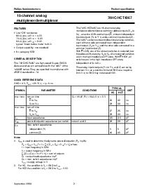 浏览型号74HC/HCT4067的Datasheet PDF文件第2页