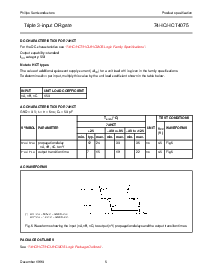 浏览型号74HC/HCT4075的Datasheet PDF文件第5页