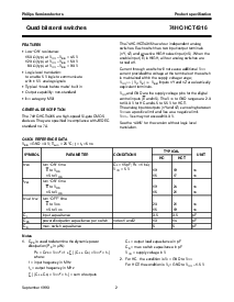 浏览型号74HC/HCT4316的Datasheet PDF文件第2页