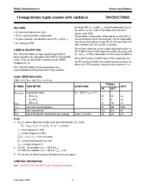 浏览型号74HC/HCT4060的Datasheet PDF文件第2页