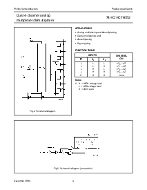 浏览型号74HC/HCT4052的Datasheet PDF文件第4页