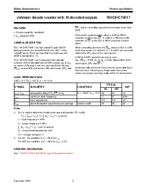 浏览型号74HC/HCT4017的Datasheet PDF文件第2页