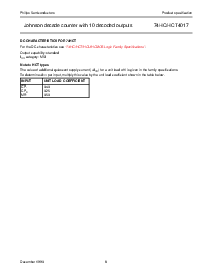 浏览型号74HC/HCT4017的Datasheet PDF文件第8页