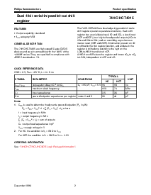 浏览型号74HC/HCT4015的Datasheet PDF文件第2页