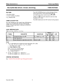 浏览型号74HC/HCT368的Datasheet PDF文件第2页