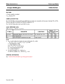 浏览型号74HC/HCT30的Datasheet PDF文件第2页