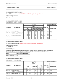 浏览型号74HC/HCT30的Datasheet PDF文件第5页