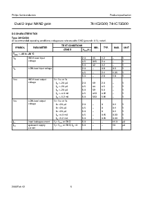 浏览型号74HCT2G00的Datasheet PDF文件第6页